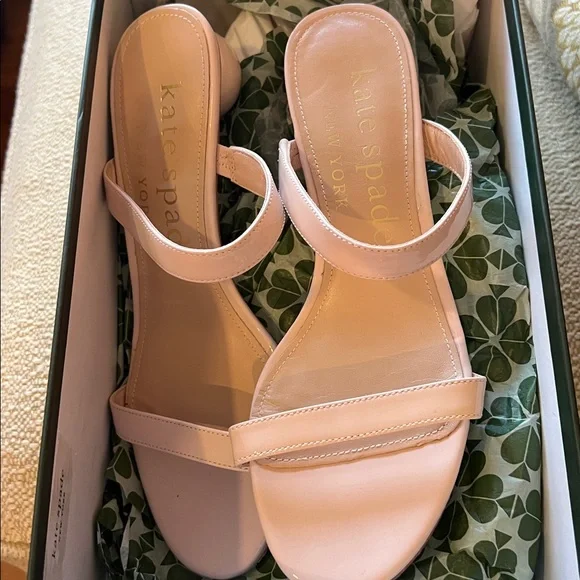 Kate Spade Beige Strappy Sandals - Picture 12 of 14